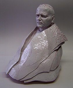 Scultura Ceramica Giovanni Paolo II